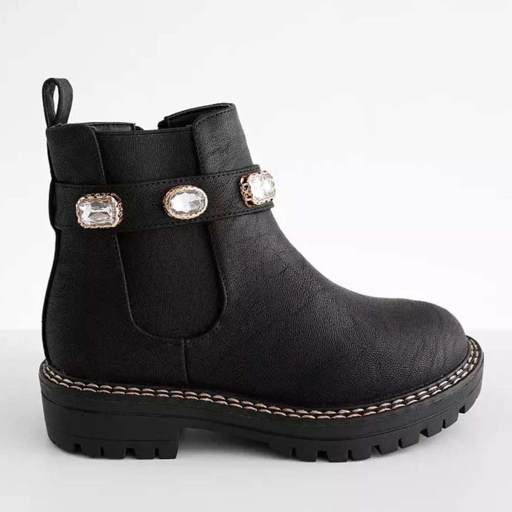 Girls’ Luca Lug Ankle Boots from MIA Kids